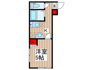 ＭＥＬＤＩＡ一ノ割の物件間取画像